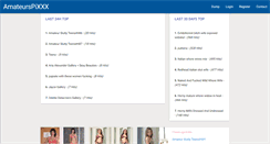 Desktop Screenshot of amateurspixxx.com